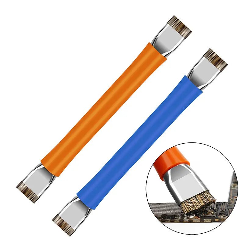 ESD Safe Anti - Static Motherboard Double Head Cleaning Brush - THE TECH STATION UK